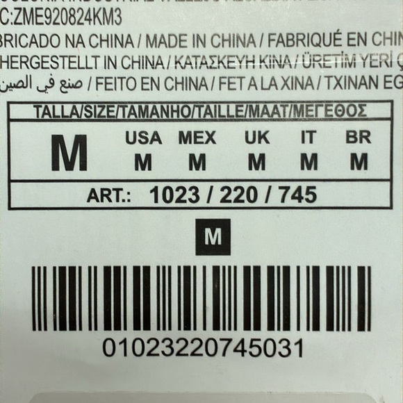 NWT. Zara Toffee 100% Leather Long Flower Cord Necklace. - Picture 7 of 8